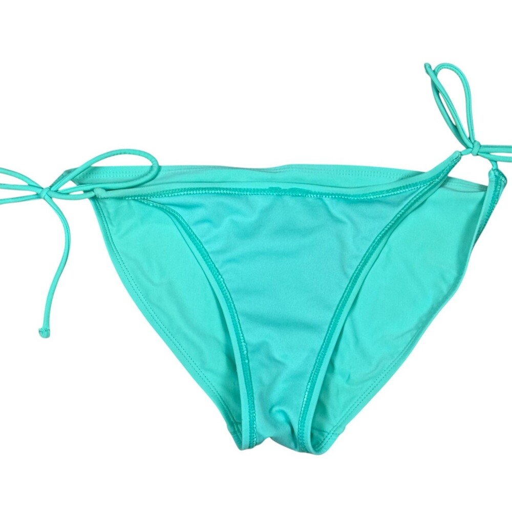 String Bikini Side Tie Bottom Medium Mint Green Beach Vacation Vibes Swimwear